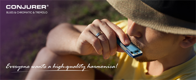 Conjurer Harmonica bluestorm QUEEN WH1005BS, applicable scene